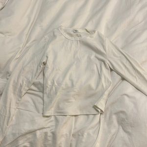 Aritzia Sunday best white long sleeve